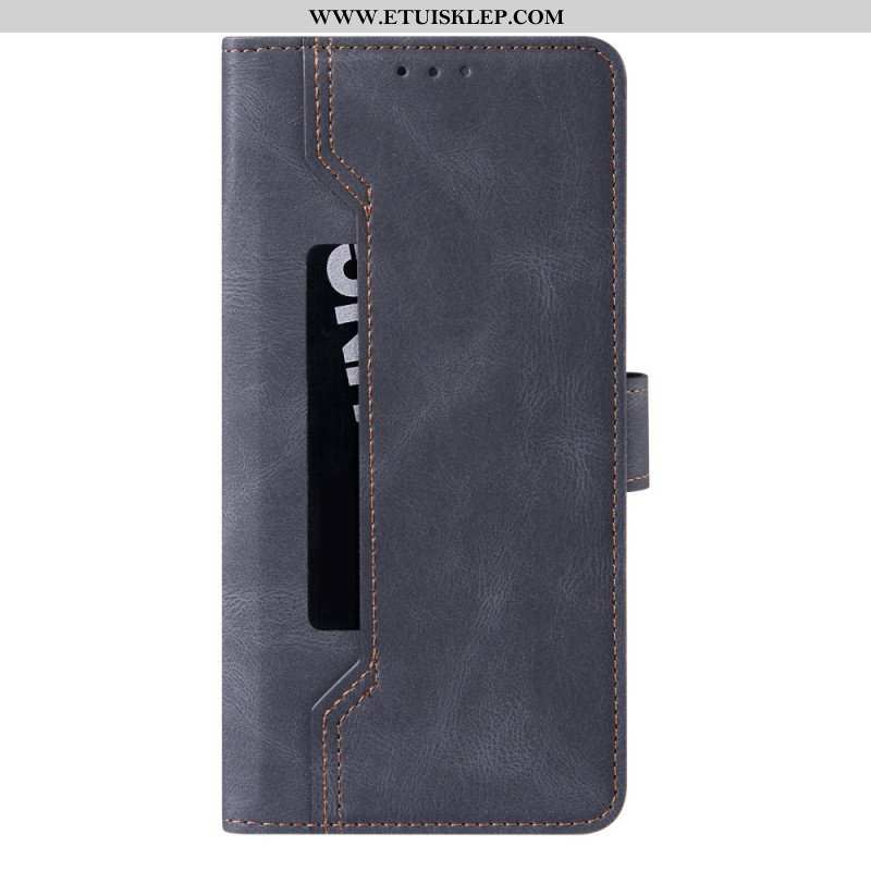 Etui Folio do Samsung Galaxy S22 Ultra 5G Posiadacz Karty Z Przodu